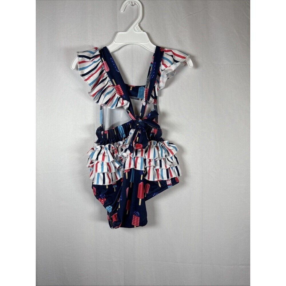 Pete And Lucy Popsicle Print Romper Size 12-18 M Preowned - Picture 3 of 11